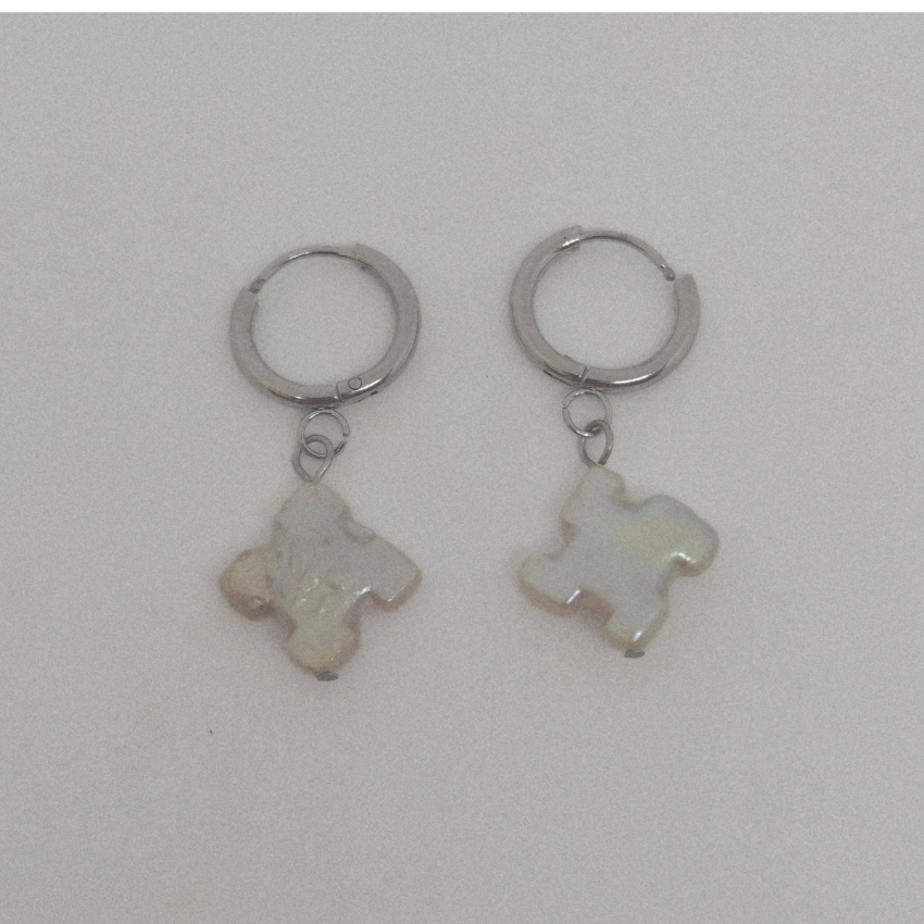Jigsaw Earrings