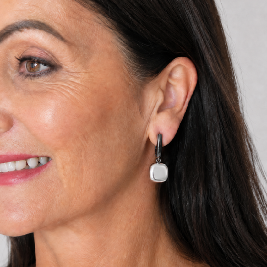 Black & Silver Earrings