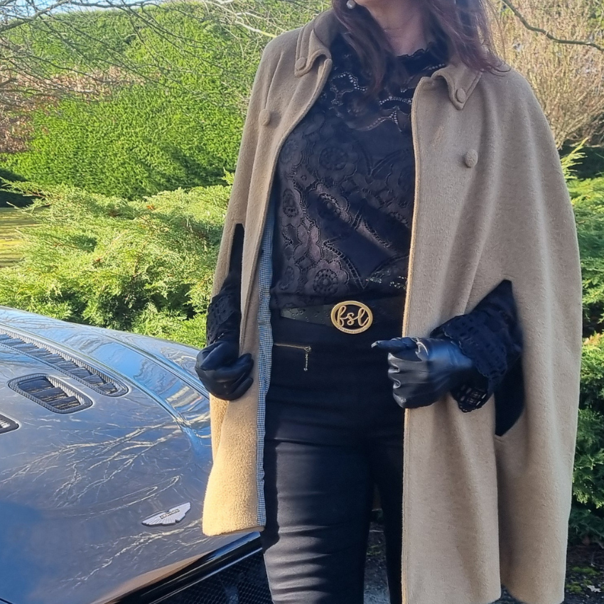 Luxury Audrey Cape - Camel