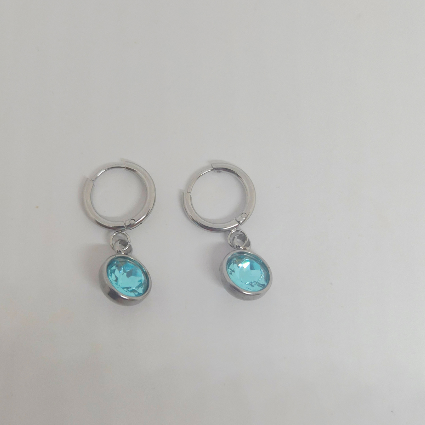 Aqua Earrings