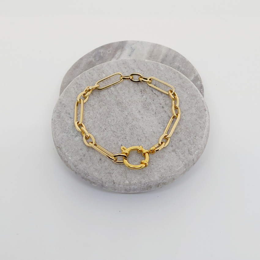 Statement Clasp Bracelet