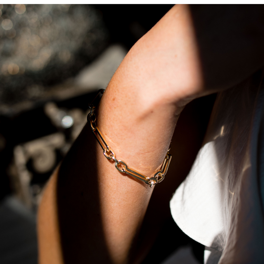 Statement Clasp Bracelet