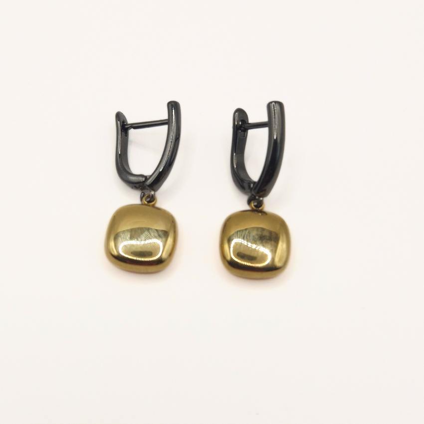 Black & Gold Earrings