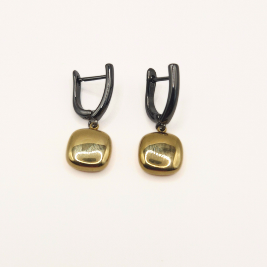 Black & Gold Earrings